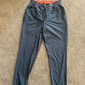 Birddogs Charcoal and Orange Joggers